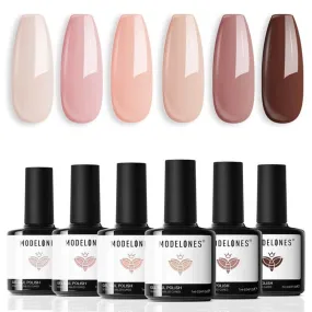 Skin Tones- 6Pcs Inspire Gel Set 7ml【US/EU/AU ONLY】