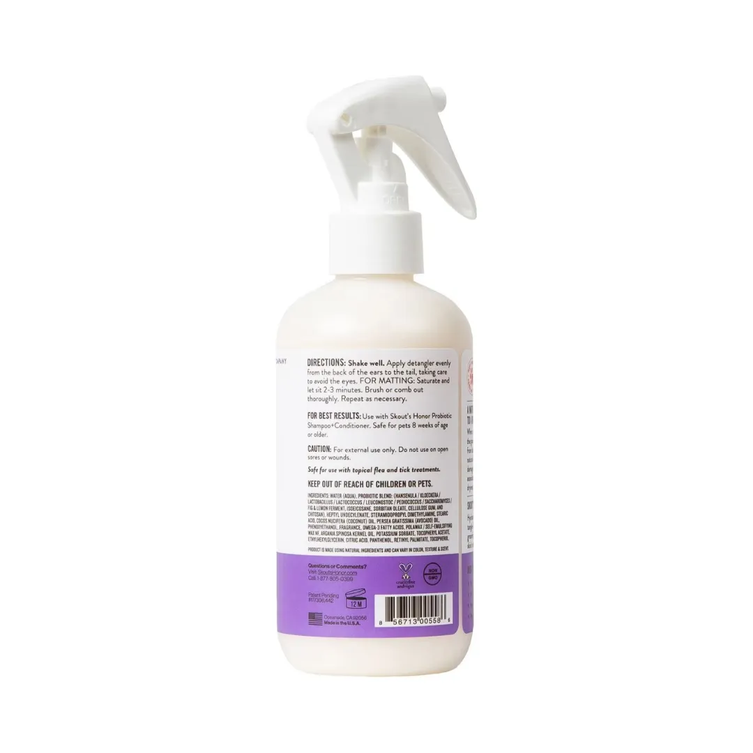 Skout's Honor Probiotic Daily Detangler Lavender Dog Spray