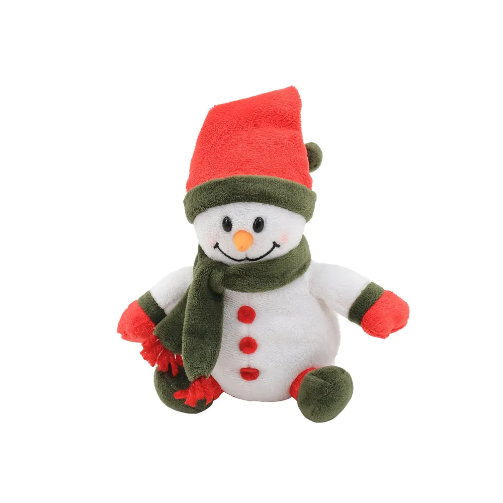 Snowman 8" Plush - Festive Winter Fun