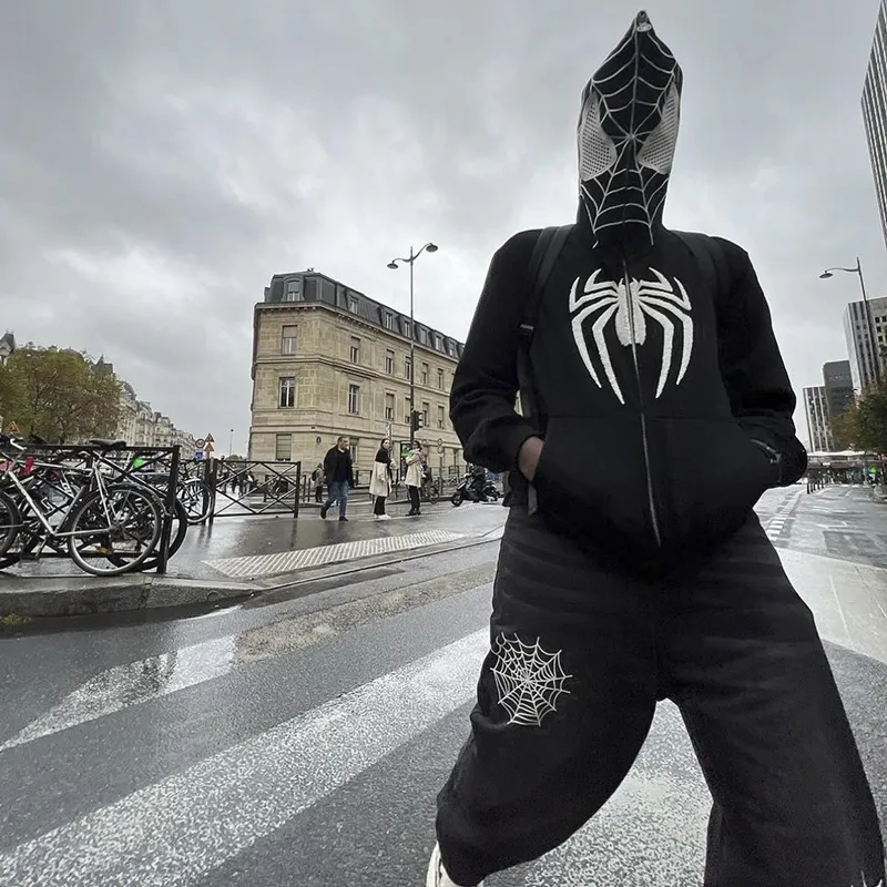 SPIDER ZIP-UP HOODIE