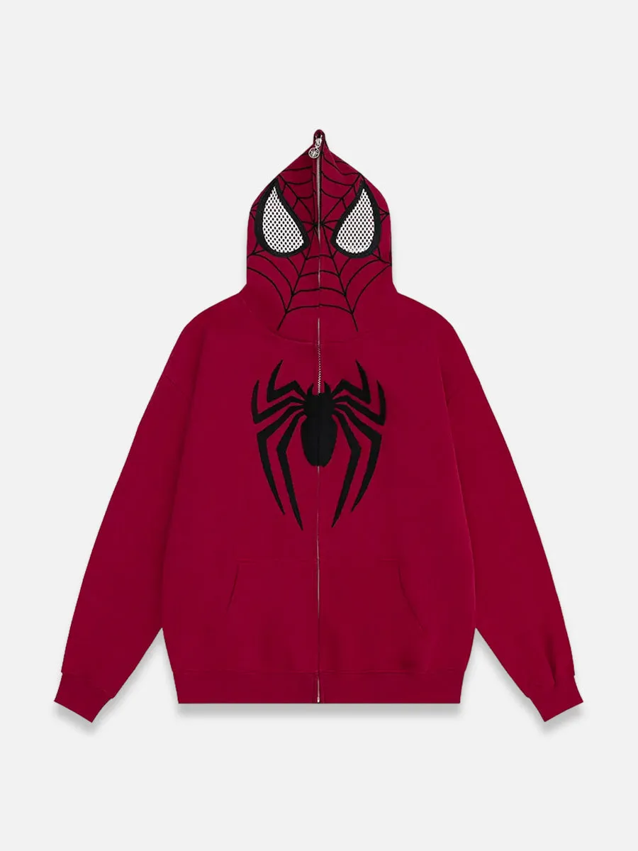 SPIDER ZIP-UP HOODIE