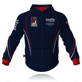 SSAFA, the Armed Forces charity D-Day 80 - Full Zip Embroidered Hoodie