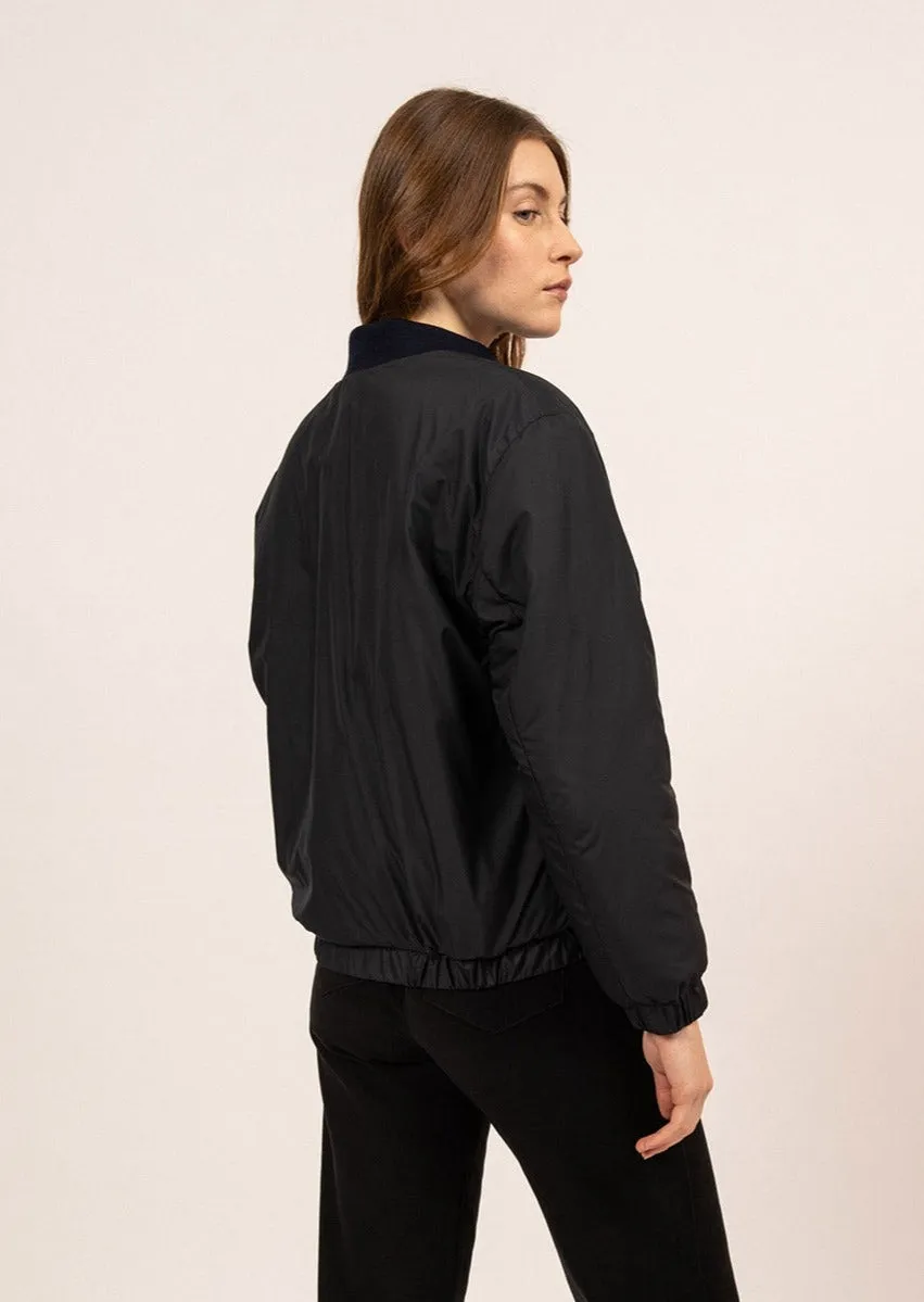 STE LYDIA - Rainproof Bomber Jacket for Women (DARK BLUE)