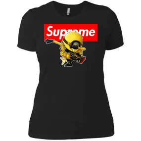 Supreme Minion T-shirt Trending Women Cotton T-Shirt