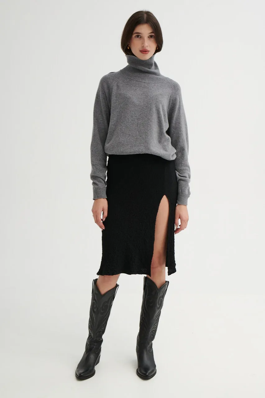 Sweater in merino wool / 16 / 13 / grey stone