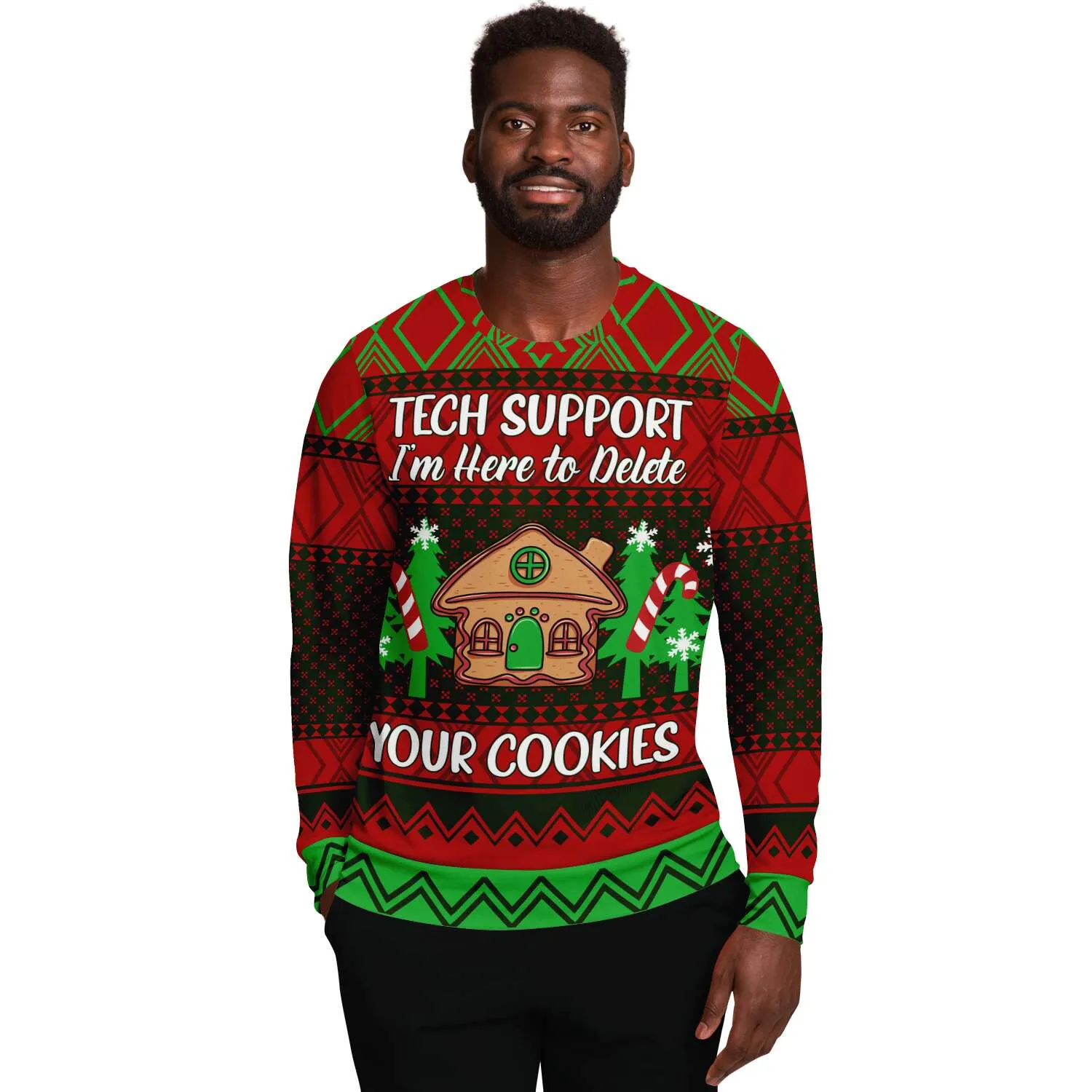 Tech Support Ugly Christmas Sweater