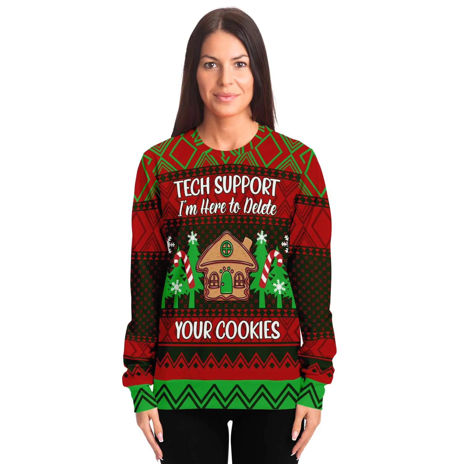 Tech Support Ugly Christmas Sweater