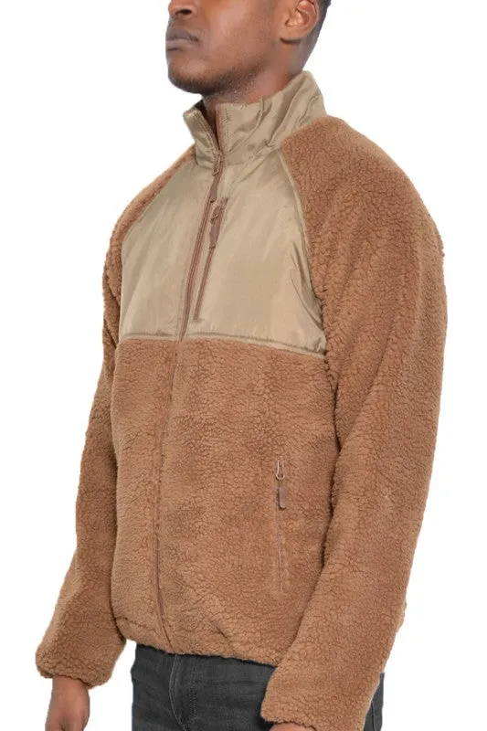 TEEK - FULL ZIP SHERPA FLEECE JACKET