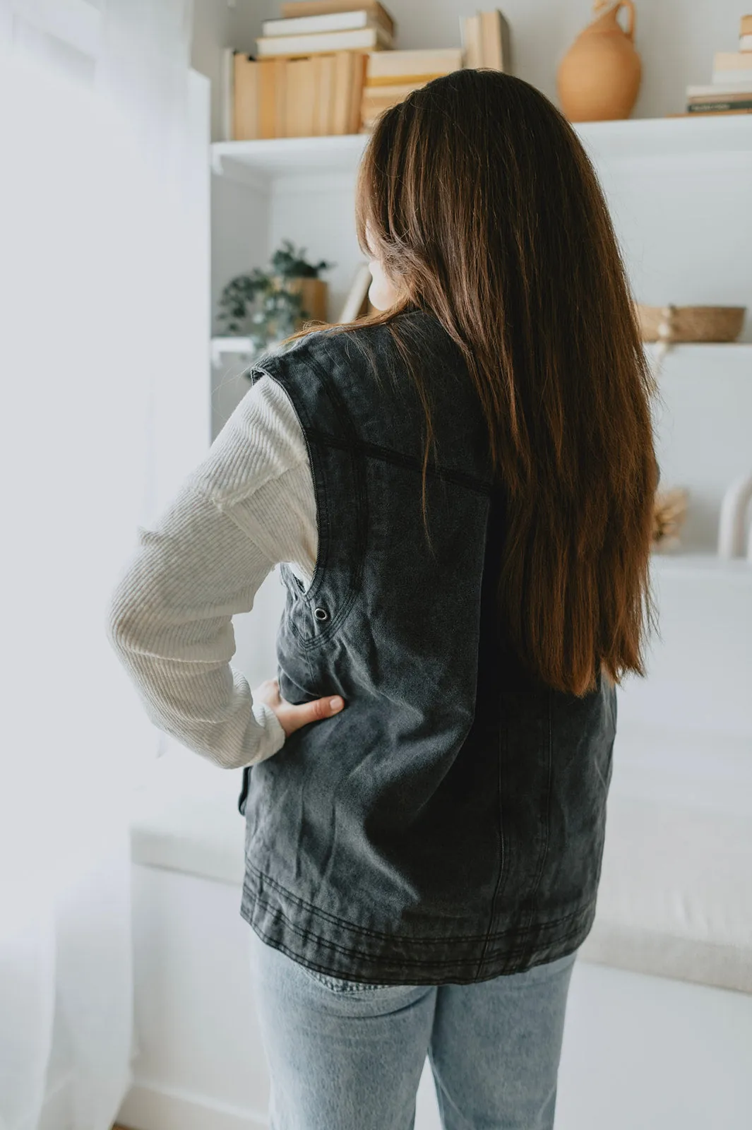 The Audrey Denim Vest