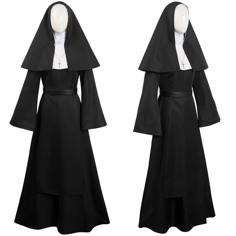 The Nun 2 Women Outfits Party Carnival Halloween Cosplay Costume