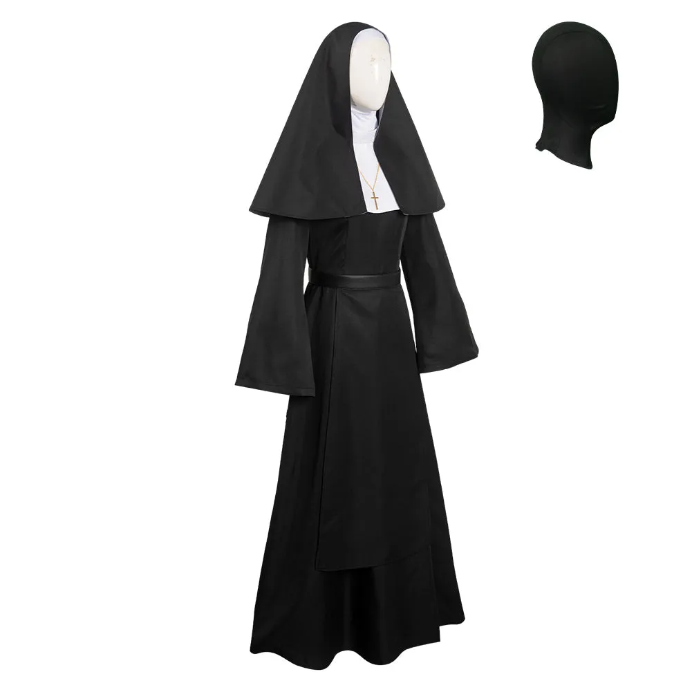 The Nun 2 Women Outfits Party Carnival Halloween Cosplay Costume