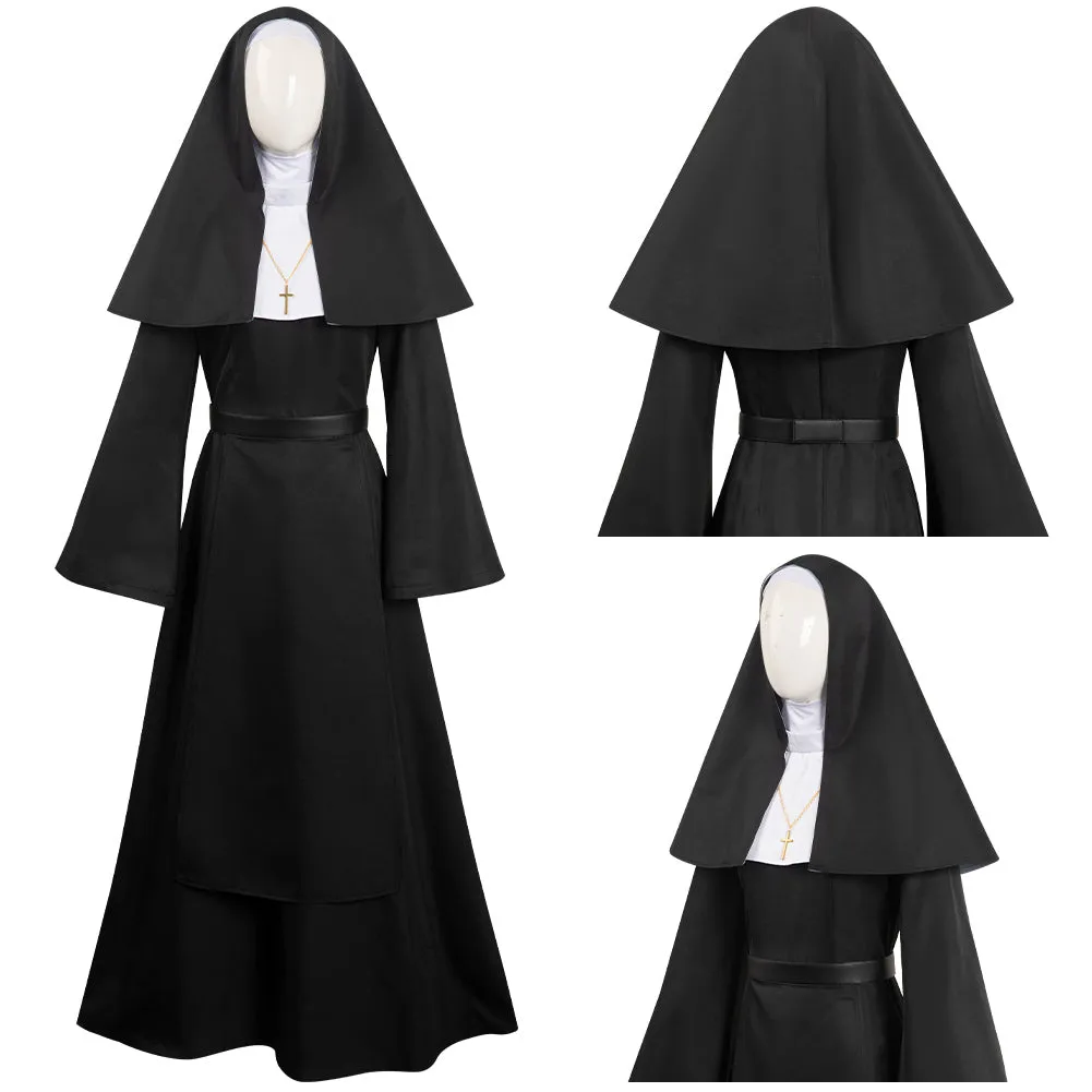 The Nun 2 Women Outfits Party Carnival Halloween Cosplay Costume