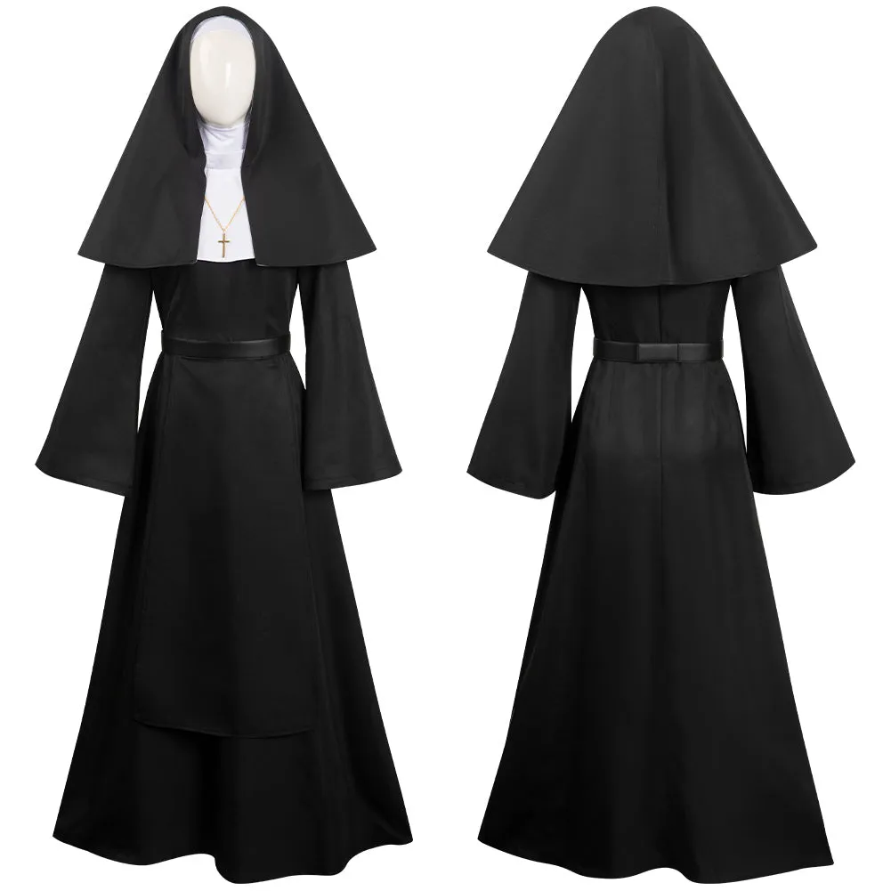 The Nun 2 Women Outfits Party Carnival Halloween Cosplay Costume