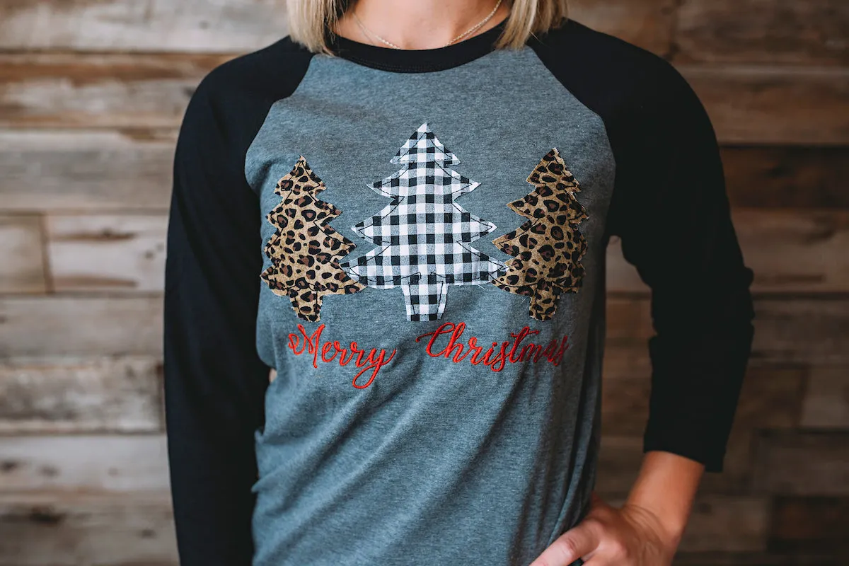 Three Trees Merry Christmas Shirt