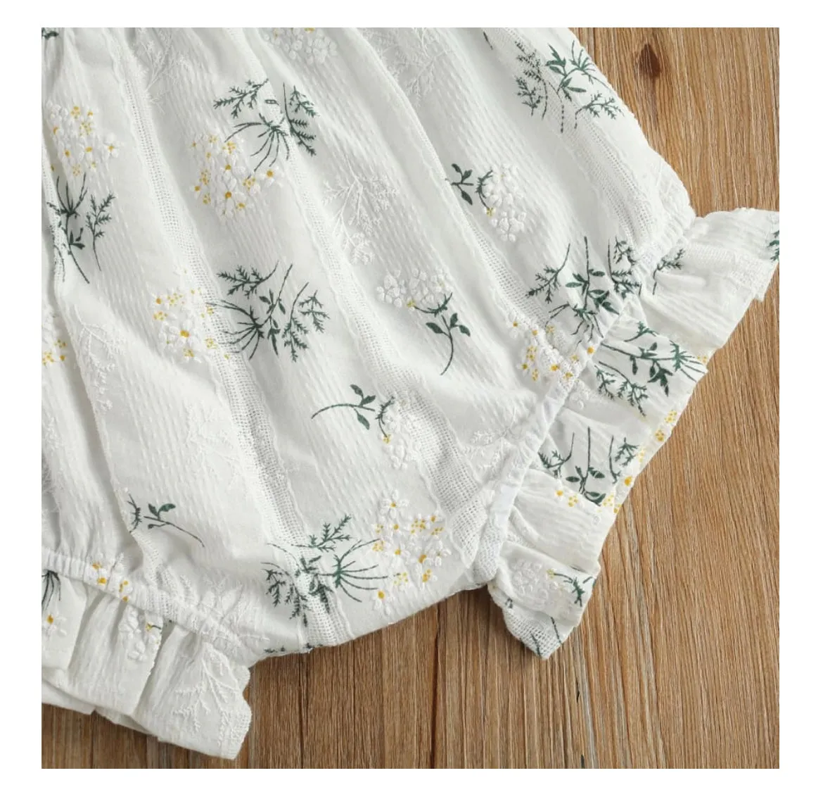 Tilly Ruffle Bloomer Set - Mint Green