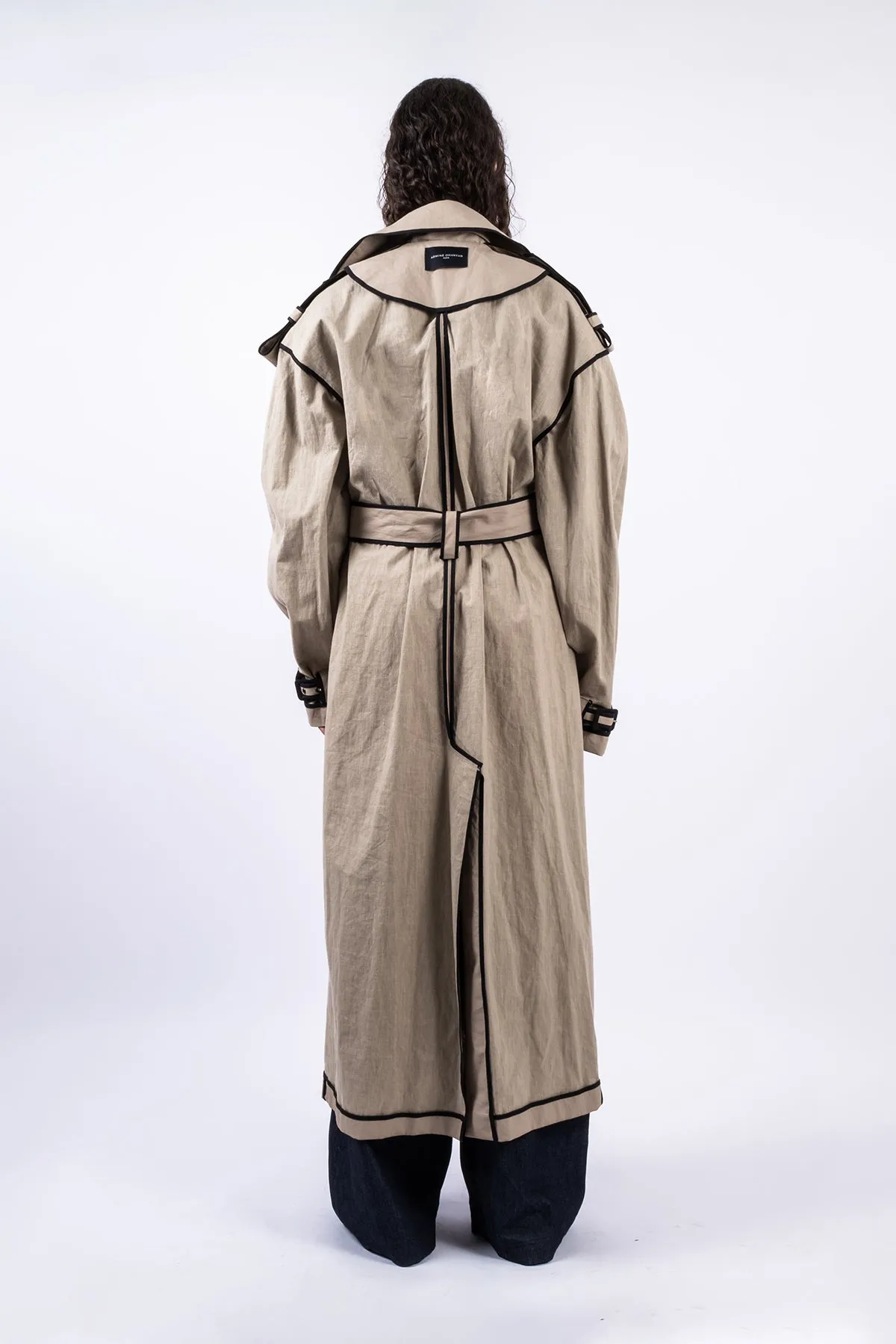 Trench-coat réversible