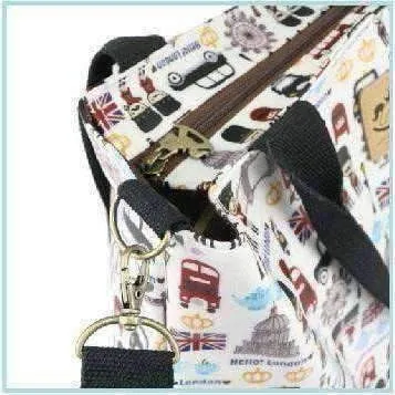 Uma Hana Versatile Music Themed Horizontal A4 Shoulder Bag