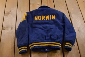 Vintage 1990s Norwin Knights Youth Size Varsity Jacket