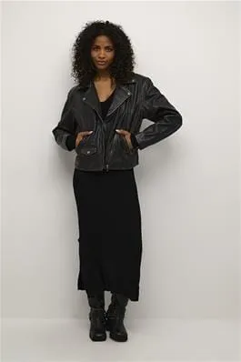 VINTAGE SOFT LEATHER BIKER JACKET