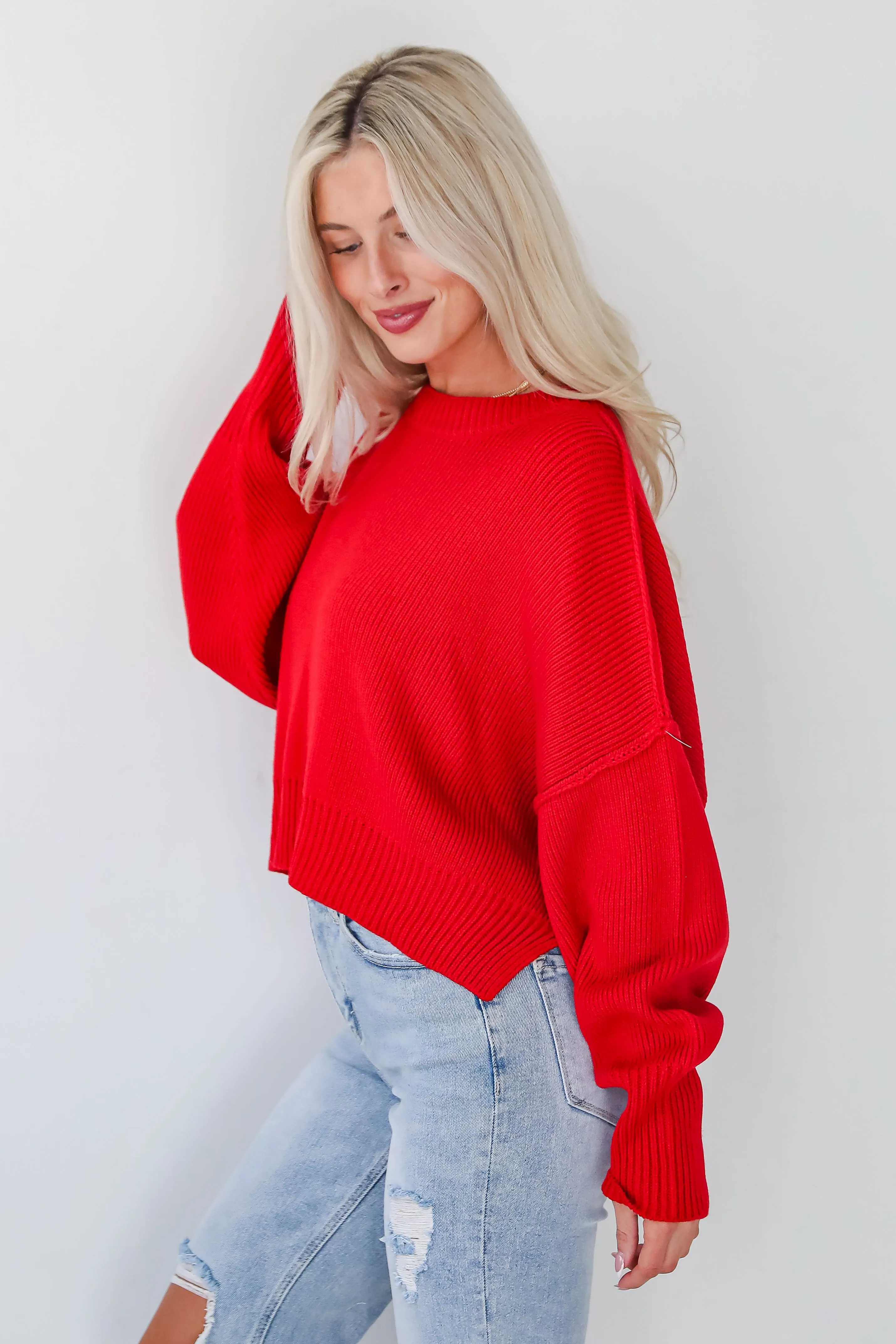 Warm Bliss Cropped Sweater - DOORBUSTER