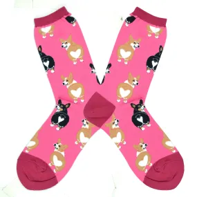 Women's Corgi Butt Socks