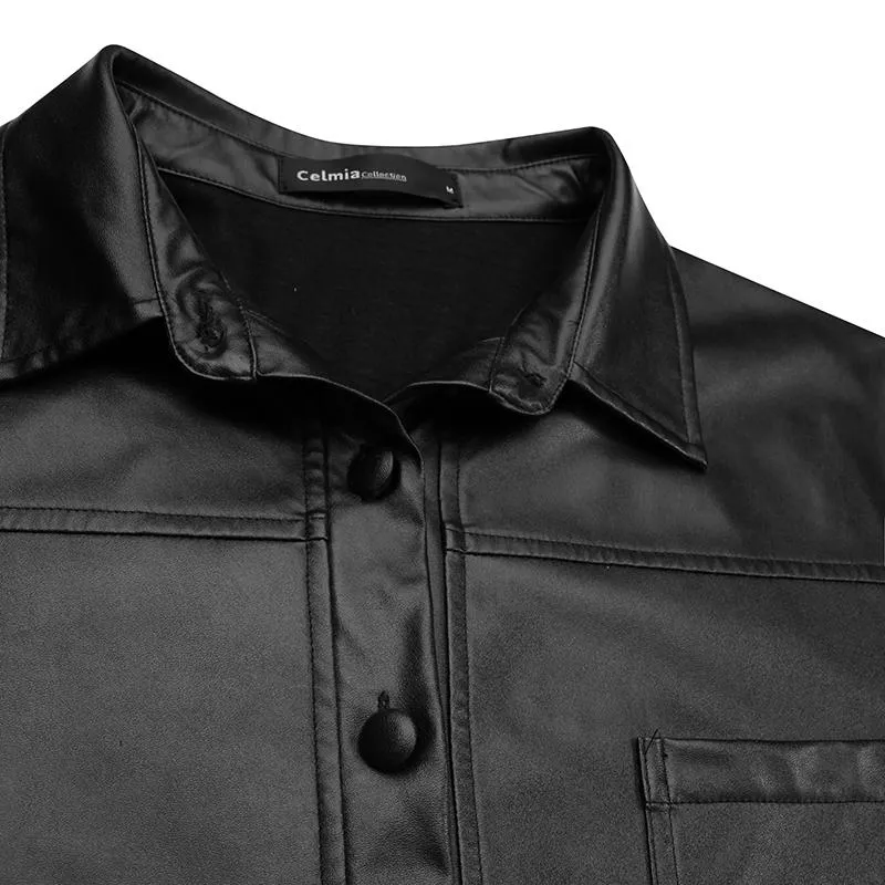 Womens Leather Bomber Jacket