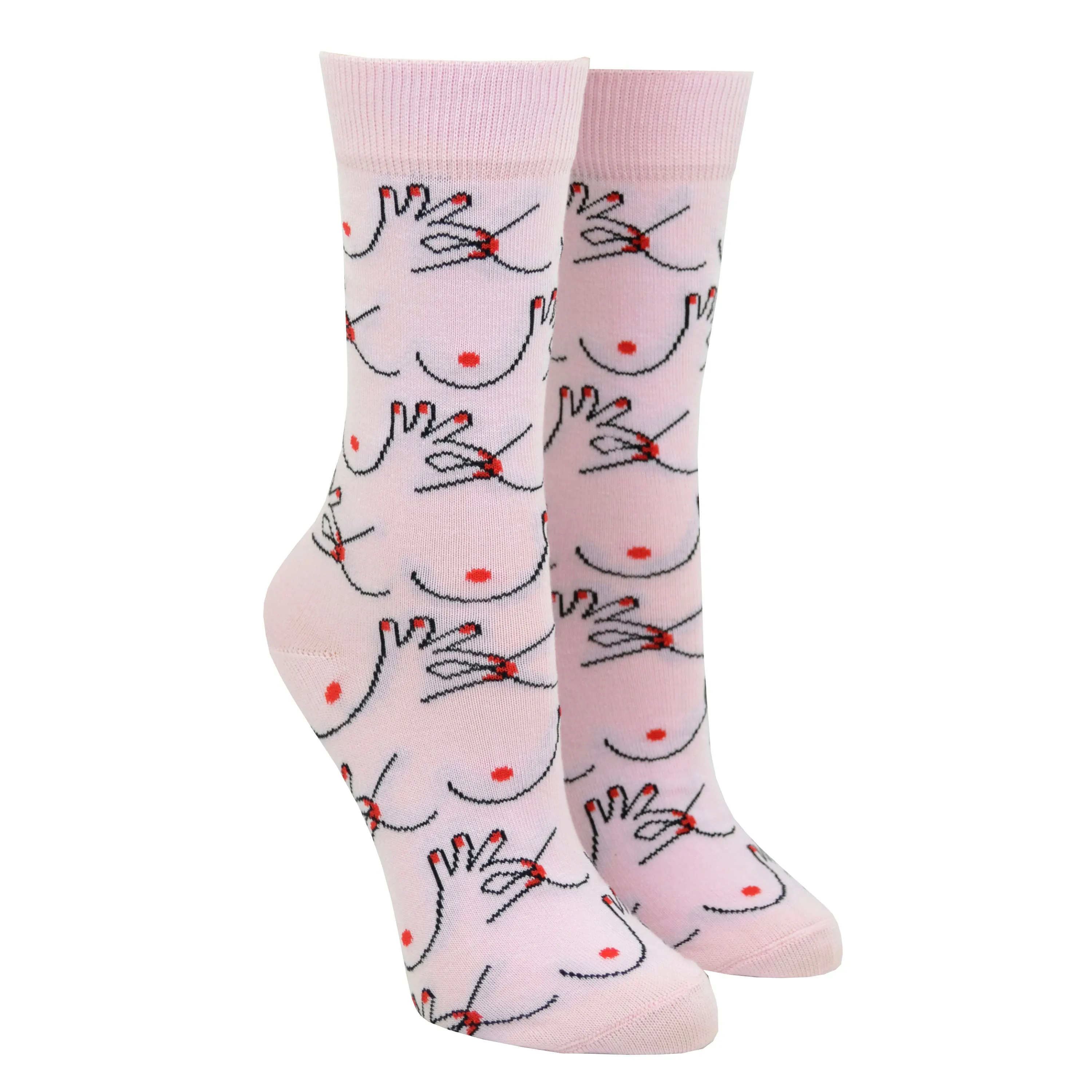 Women's Nipple Pinch Socks