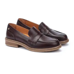 Women's Pikolinos Aldaya Loafers Color: Caoba