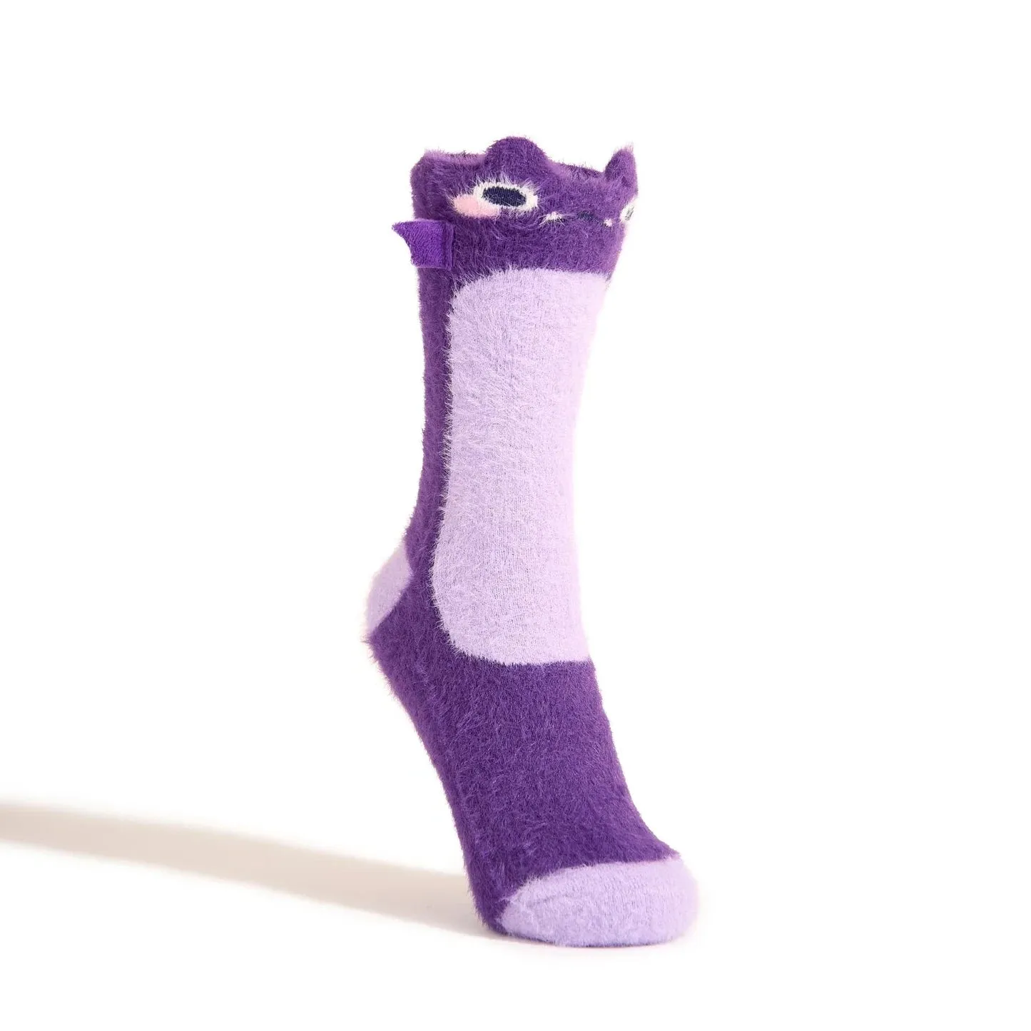 Women's Taro the Bat Fuzzy Socks