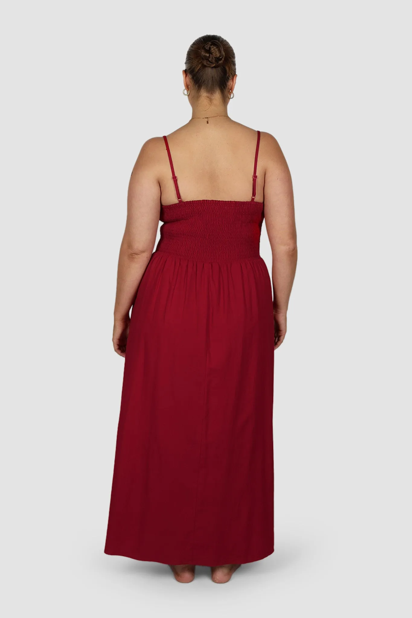 YARA DRESS RED