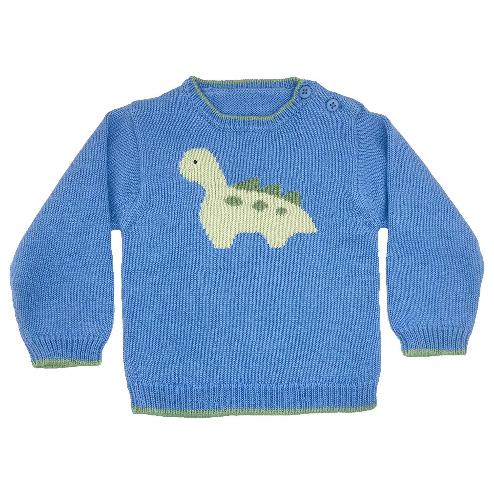 Zubels Dinosaur Sweater Blue